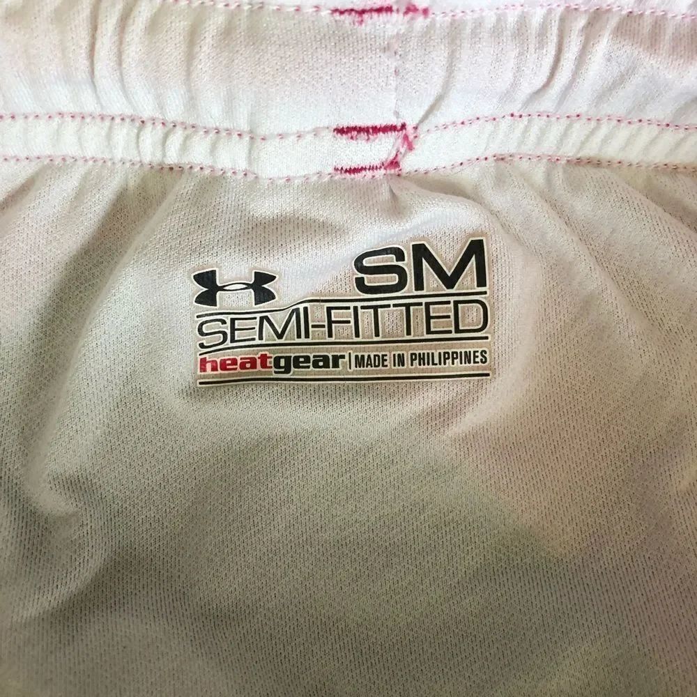 Under Armour Pink Colorful Running Shorts Small - Picture 4 of 5